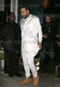 161332, Rapper French Montana looks downcast after stopping into Mastro restaurant after midnight for a few minutes. Los Angeles, California - Thursday January 26, 2017.  Photograph: © MHD, PacificCoastNews. Los Angeles Office (PCN): +1 310.822.0419 UK Office (Photoshot): +44 (0) 20 7421 6000 sales@pacificcoastnews.com FEE MUST BE AGREED PRIOR TO USAGE