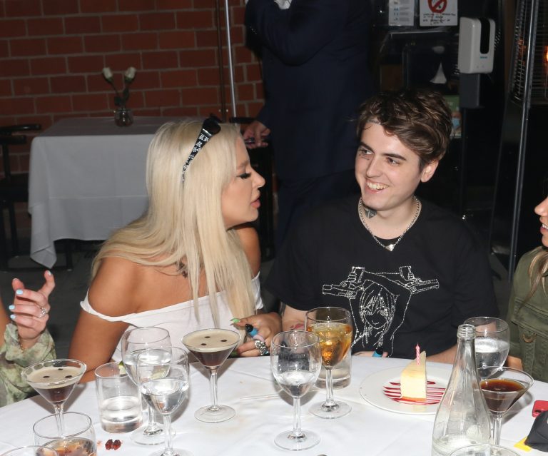 Tana Mongeau seen kissing Chris Miles at Mr.Chow Bev Hills Tana Mongeau seen kissing Chris Miles at Mr.Chow Bev Hills